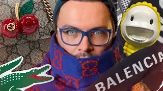 LUXURY SHOPPING HAUL BARCELONA. BALENCIAGA GUCCI PRADA. BURBERRY. MONCLER GENIUS. LACOSTE. 1017 ALYX