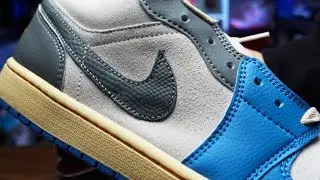 One of the BEST materials in a Jordan sneaker!
