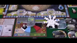 Играем в настольную игру Покорение Марса со всеми дополнениями и компонентами от Meeple Foxes.