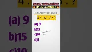 Reasoning analysis  #trending #shortvideo @RankersGurukul @RWACivilServices @GaganPratapMaths