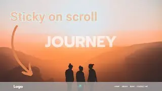 Create Sticky to Bottom Header - Simple Solution with CSS