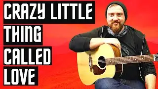Crazy Little Thing Called Love | Guitar Lesson With Tabs | Tutorial