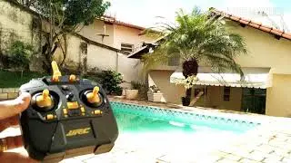 Drone JJRC H68 Preto - Excelente para Iniciantes - Dicas e testes