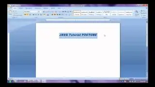 How to change the style of the WORD doc using JAVA