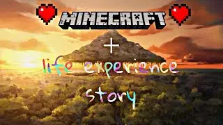 Minecraft Survival + Cerita pengalaman hidup || Minecraft life experience story || Minecraft PE