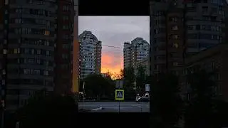 #закат