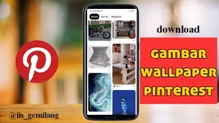 cara menyimpan gambar wallpaper dari pinterest gratis