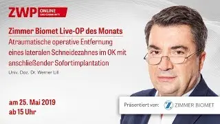 Zimmer Biomet Live-OP des Monats