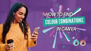 How to find colour combinations in Canva