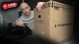 🔴 Стрим. Flashforge Adventurer 5m Распаковка