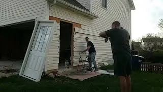 Side Door DIY Project - Time Lapse - NOT INSTRUCTIONAL