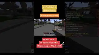 Stalker нападение собак #minecraftприколы #minecraft #shorts #fyp #a4 #тиктокиграет #майнкрафт