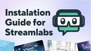 Tutorial Quick Install Overlay Package on Streamlabs - FlsvGraphics