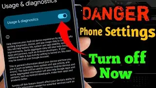 Android phone Safety Settings in Tamil | Usage & Diagnostics Settings 