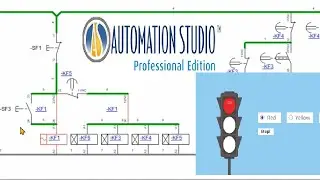 SLD for Traffic light simulation|| Automation Studio|| T-on timer working
