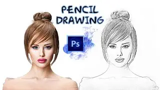 How to Transform Photos Into A Pencil Drawing | Photoshop Tutorial