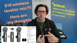 Mini Mic Pro the $10 generic lavalier mic