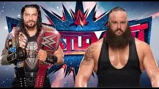 Romen Reigns vs. Braun Strowman at WrestleMania 33 for the Unirversal Championship!
