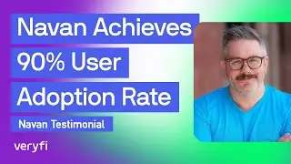 Veryfi helps Navan achieve a new 90% user adoption rate.