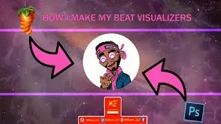 How To Make A Beat Visualizers - FL Studio (12 & 20) , Photoshop Tutorial