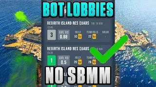 How To Get BOT LOBBIES On REBIRTH ISLAND! (WARZONE 3 SBMMOFF VPN)