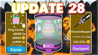*NEW* SABER SIMULATOR UPDATE 28! NEW CURRENCY! NEW EGGS! AND MORE!