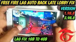 How To Play Without Lag Ff | Fix Lag Free Fire 1.98.8Update | Ff Max 2.98.8 Update | Fix Lag Ff