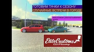 ПОДГОТОВКА ТАЧЕК К СЕЗОНУ. НА СТЕНСЕ ПО СНЕГУ