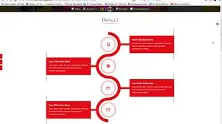 Divi Timeline Template 6