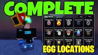 ALL 23 EGG LOCATIONS IN FISCH EASTER EVENT