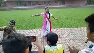 Fahima dance in a study tour (Angel Paradise School) -2018
