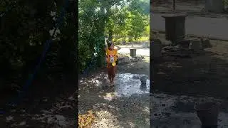 bocil mandi