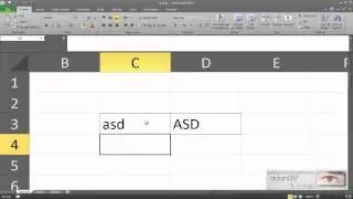 Excel convert text to uppercase