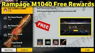 Free M1014 Gun Skin Redeem code Free Fire | Free Fire Rampage M1014 Free Rewards