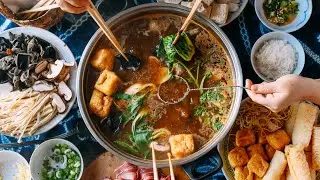 Asian Dinner! 🥘 HOT Pot!