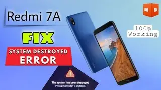 LIVE...REDMI 7 A  | EMMC CHANGE  | SYSTEM DESTROY | PROBLEM AND SOLUTION  