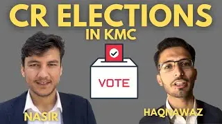 CR elections in Khyber Medical College | MBBS life