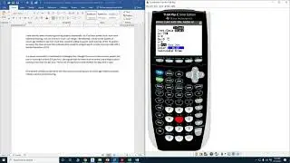 Hypothesis Testing - Single Mean - TI-84