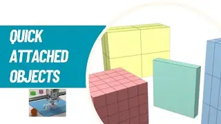 Quick attached  All selected objects in one click in 3ds max