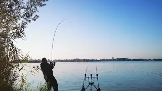 Brutal carp run - Lake Čiče Croatia😁 biiiiiiiiii 🤩🤩🤩