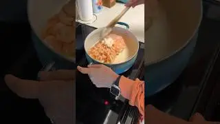 Momma attempts to make Shrimp Alfredo 😅🥹🥹 