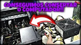 CONSEGUIMOS CONSERTAR O COMPUTADOR