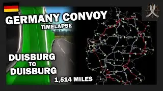 Germany Convoy Timelapse - Euro Truck Simulator 2