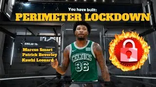 *NEW* RARE PERIMETER LOCKDOWN BUILD IN NBA 2K23! NEW MOST OVERPOWERED LOCKDOWN  DEMIGOD BUILD!