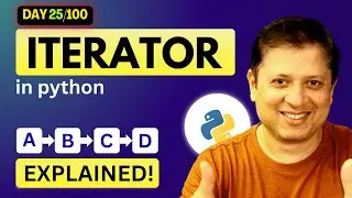 Python Iterators Explained 🔁 | What Really Happens Behind a For Loop?