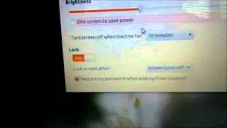 Changing the Sleep settings on Ubuntu