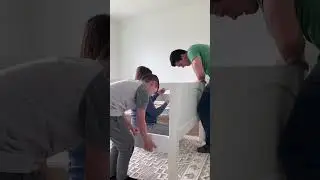 Fun family activity: building a bunk bed! #shortsvideo #trending #kidsfun #kidsbed #builder