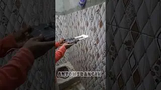 well.... this is how to install a hot water shower correctly!!!