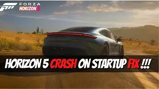 Forza Horizon 5: Crash on Startup, In game crash, Not launching FIXED