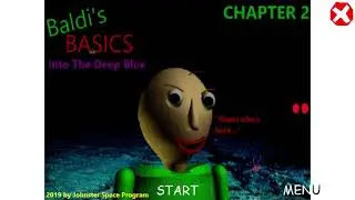 In the Submarine! | Baldi's Basics Into The Deep Blue Chapter 2 - [Baldi's Basics V1.4.1 Mod]
